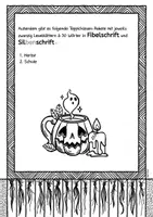 Vorschau - Arbeitsblätter - Lesetraining Klasse 1/2: Teppichlesen „Halloween" - Seite 2