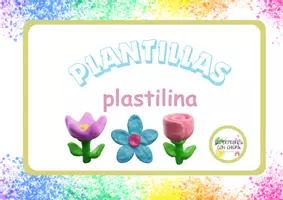 Vista previa - Manualidades / Dibujos para colorear - PLANTILLAS PLASTILINA SUPERPROFESCONCHISPA - página 1