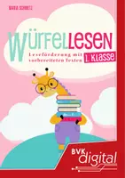 Vorschau - Text - Würfellesen – 1. Klasse (Leseförderung mit vorbereiteten Texten) - Deckblatt