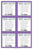 Vista previa - Juegos / Gamificación - BODY PARTS - Who am I? - Speaking Activity - página 2