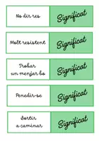 Vista previa - Tarjetas / Manipulativos - Frases fetes - página 1