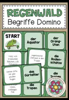 Vorschau - Spiele - REGENWALD - Begriffe Domino - Deckblatt