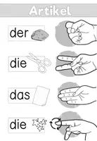 Vorschau - Poster - Handzeichen | Symbole für bestimmte Artikel | DaZ - Seite 2