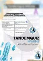 Vorschau - Arbeitsblätter - Tandemquiz Wärme - 6. / 7. Klasse - kooperatives Üben - Seite 1