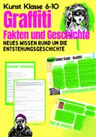 Vorschau - Unterrichtsreihen - Materialpaket: Graffiti - Kunst findet Stadt (Parallelperspektive) - Seite 1