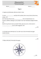 Vorschau - Test - Klassenarbeit Orientierung - Seite 1