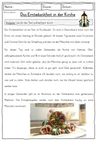 Vorschau - Stundenentwürfe - Religion Erntedank Klasse 3-6 Arbeitsheft - Seite 3