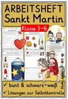 Vorschau - Stundenentwürfe - Sankt Martin Religion Klasse 3-6 XXL-Materialpaket - Seite 1