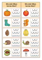 Vorschau - Spiele - Silben Übungen - Herbst - Seite 2