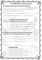 Vorschau - Arbeitsblätter - Worksheet Halloween 1st conditional - Deckblatt