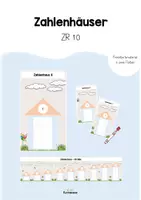 Vorschau - Stationenlernen - Zahlenhäuser ZR 10 - Deckblatt