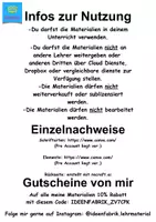 Vorschau - Arbeitsblätter - Vokabelbilder Herbst - Bilder zum ausschneiden (Klasse 1 und 2) - Seite 1