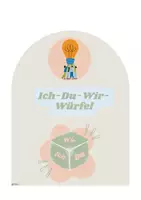 Vorschau - Mal- und Bastelvorlagen - Lautlesemethode Ich-Du-Wir Würfel - Seite 3
