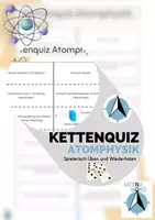 Vorschau - Spiele - Kettenquiz/Domino - Atomphysik - 10. Klasse - Seite 1
