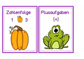 Vorschau - Spiele - Halloween Zahlenspaziergang, Rechenspaziergang Mathe 1.Klasse ZR 10 - Seite 2