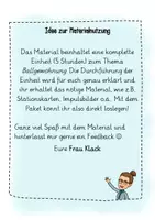 Vorschau - Stundenentwürfe - Materialpaket Ballgewöhnung/ Umgang mit dem Ball Sport Grundschule - Seite 1