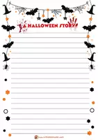 Προεπισκόπηση - Φύλλα εργασίας - Roll a Halloween story B1-B2 - Σελίδα 2