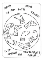 anteprima - Materiale di supporto/inclusione - biglietto lavatrice calzini spaiati - Pagina 2