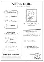 förhandsvisning - Alfred Nobel – Kortfakta och målarbild - sida 1