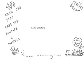 anteprima - Materiale per pittura e bricolage - 22 aprile: giornata della terra - Pagina 1