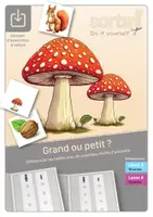 Aperçu - Apprentissages en autonomie - Dossier d'exercices | Grand ou petit ? Level 3+4 - Page de couverture