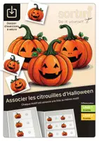 Aperçu - Apprentissages en autonomie - Dossier d'exercices | Citrouilles d‘Halloween Level 1+2 - Page de couverture