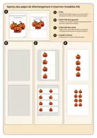 Aperçu - Apprentissages en autonomie - Dossier d'exercices | Citrouilles d‘Halloween Level 1+2 - Page 3