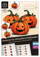 Aperçu - Apprentissages en autonomie - Dossier d'exercices | Citrouilles d‘Halloween Level 3+4 - Page de couverture