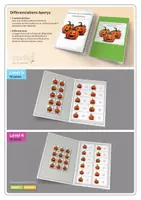 Aperçu - Apprentissages en autonomie - Dossier d'exercices | Citrouilles d‘Halloween Level 3+4 - Page 2