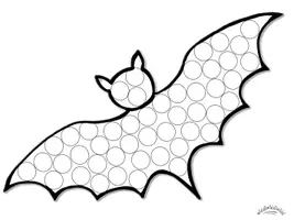 Vorschau - Arbeitsblätter - STEMPELVORLAGEN „HALLOWEEN“ (Zum Fingerstempeln, zum Stempeln mit Korken, Wattestäbchen, als Playmais-Vorlagen) in diversen Größen, auch als Karten (Herbst) - Seite 1