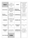 Vorschau - Spiele - Domino Technik des Erzählens Erzähltechnik Erzähltextanalyse - Deckblatt