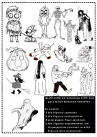 Vorschau - Stundenentwürfe - Gruselgestalten treiben ihr Unwesen (Kunstunterricht, Halloween) - Seite 3