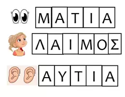 Προεπισκόπηση - Πλάνο μαθήματος / Υλικό για τον εκπαιδευτικό - Το κάστρο των Λέξεων για τα Μέρη του Σώματος - Σελίδα 2