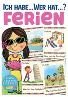 Vorschau - Spiele - Ferien / Reisen Deutsch / DAZ "Ich habe ... wer hat ... ? Spiel - Deckblatt