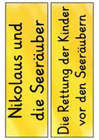 Vorschau - Fördermaterial/Inklusion - Nikolauslegende Nikolaus und die Seeräuber TAFELMATERIAL Grundschule - Seite 2