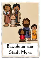 Vorschau - Fördermaterial/Inklusion - Nikolauslegende Nikolaus und die Seeräuber TAFELMATERIAL Grundschule - Seite 3