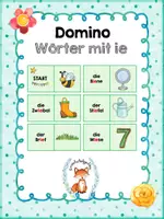 Vorschau - Spiele - Domino: Wörter mit ie - Deckblatt