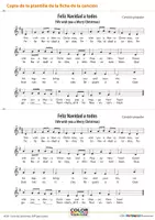 Vista previa - Unidades / Secuencias / Situaciones de Aprendizaje - Feliz Navidad a todos (We wish you e Merry Christmas) - Paquete de materiales - Hacer música con instrumentos Orff, boomwhackers y soundbellows - página 3