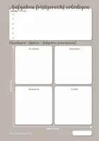 Vorschau - Lehrpläne/Lehrermaterial - Aufgaben fristgerecht erledigen (Vorlage zur Unterrichtsplanung) - Seite 1