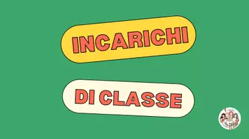 anteprima - Poster - Modello cartellone - INCARICHI DI CLASSE - Pagina di copertina