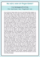 Vorschau - Text - Vorlesegeschichte; Was wäre, wenn ich fliegen könnte? - Seite 2