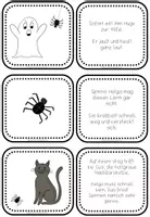 Vorschau - Bildkarten - Lesezuordnung Halloween (Klasse 1/2) - Seite 3