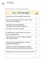 Vorschau - Stundenentwürfe - Personenbeschreibung: Elsa, die Eiskönigin - Seite 3