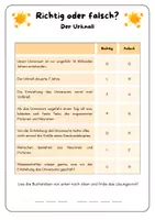 Vorschau - Arbeitsblätter - Sonnensystem/Planeten - Der Urknall - Seite 3