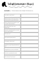 Vorschau - Arbeitsblätter - Quizfragen: Schattenkinder (inkl. Lösungen) - Seite 1