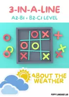 Vorschau - Spiele - 2 3-in-a-line Games - A2-B1, B2-C1 sheets about THE WEATHER - Deckblatt