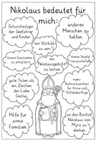 Vorschau - Arbeitsblätter - Was bedeutet Nikolaus für mich? Religion Ethik Grundschule - Seite 3
