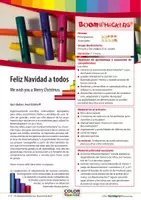 Vista previa - Unidades / Secuencias / Situaciones de Aprendizaje - Feliz Navidad a todos (We wish you e Merry Christmas) - Acompañamiento con boomwhackers - Portada