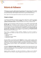 Vista previa - Unidades / Secuencias / Situaciones de Aprendizaje - Halloween: Historia, Tradiciones y Evolución de una Celebración - página 1