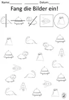 Vorschau - Arbeitsblätter - Konzentrationsübungen - Visuelle Wahrnehmung - Seite 2